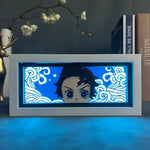 Animated Figures Glow Light