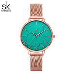 STOMART.CO.UK Shengke Fashion Watch for Women Jewelry Free Text