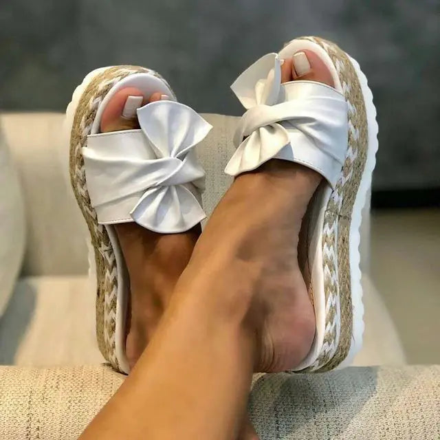 Comfortable Summer Wedge Slippers