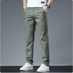 Slim Fit Cotton Chinos For Men