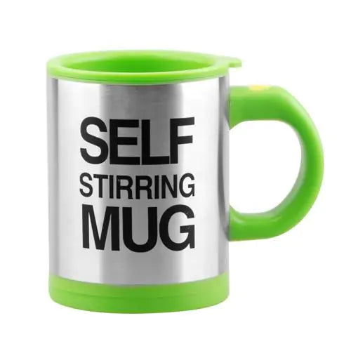 STOMART.CO.UK Self Stirring Coffee Mug cup mug self steering Free Text