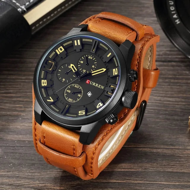 Leather Strap Timepiece