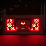 Anime Paper Cut Sukuna Lightbox