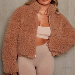 Women's Winter Lamb Wool Jacket