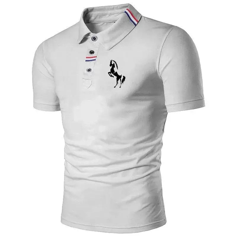 Comfort-Fit Men's Short Sleeve Polo