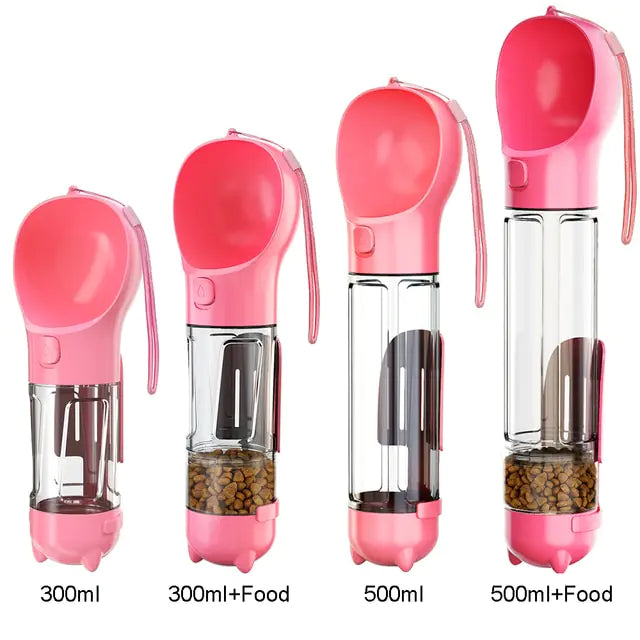 Multifunction Water Food Feeder Pet Bottle