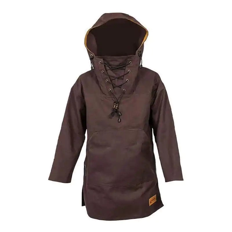 Men's Mid-Length Hooded Medieval Jacket