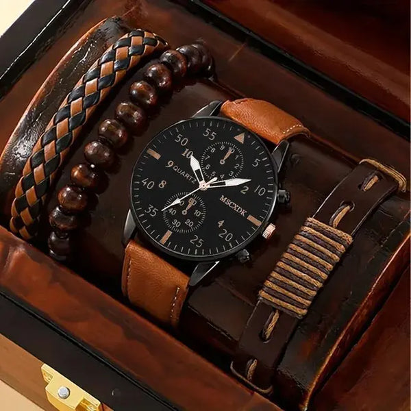 Formal Leather Watch