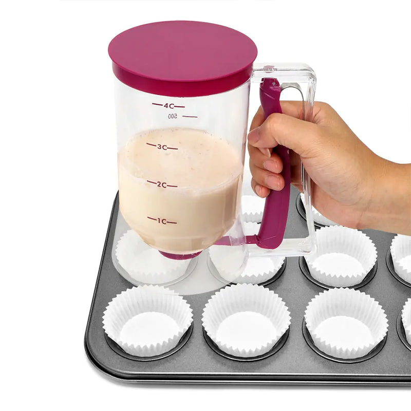 STOMART.CO.UK Pancake Batter Dispensers baking batter dispenser cooking cup cakes Kitchen pancake Free Text