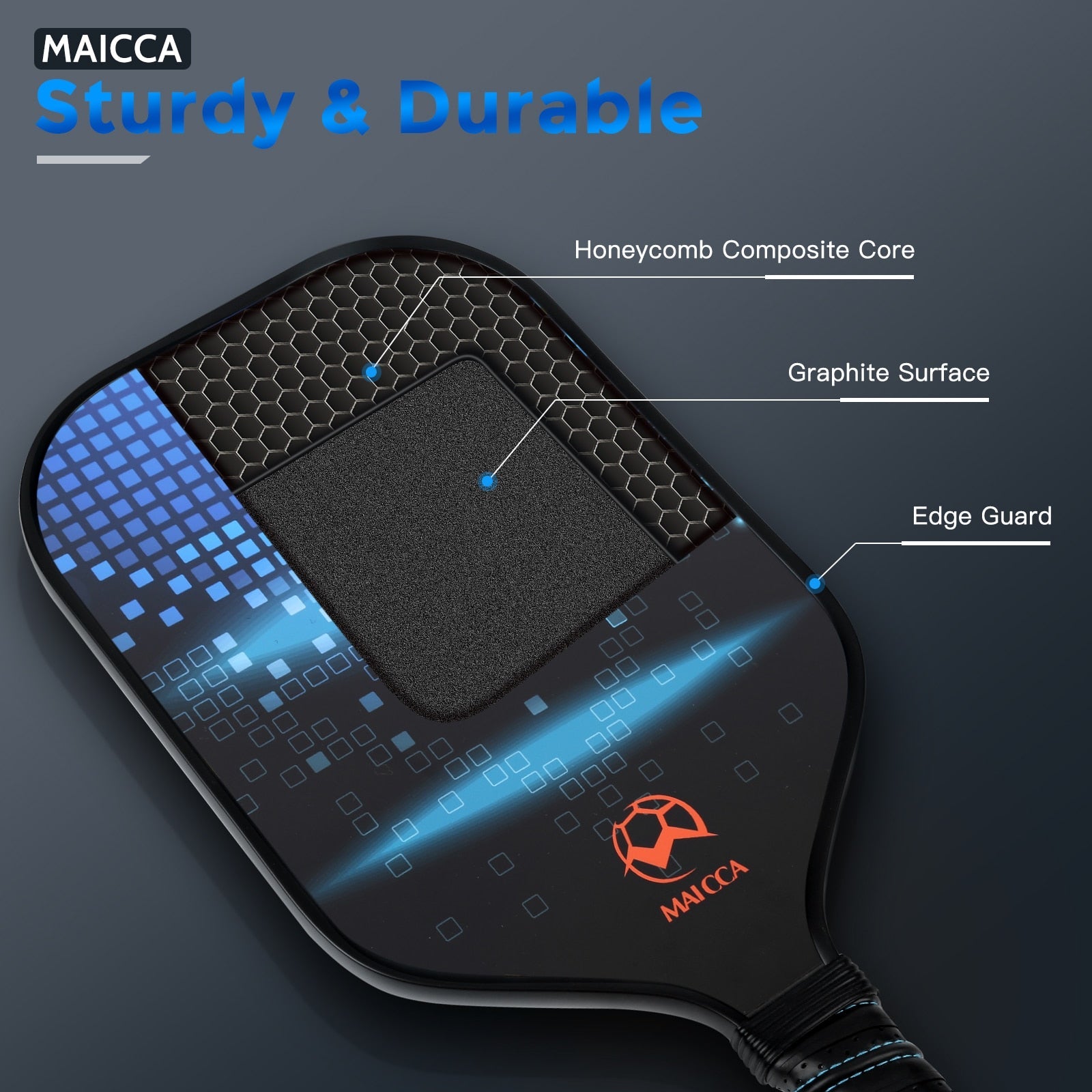 Pickleball Paddles Rackets Set