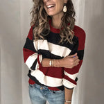 Women's Luxurious Polyester Knit Sweater