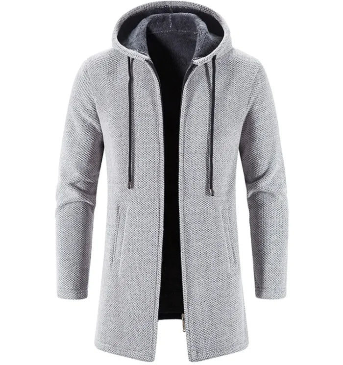 Men's All-Season Fleece-Lined Trend Cardigan