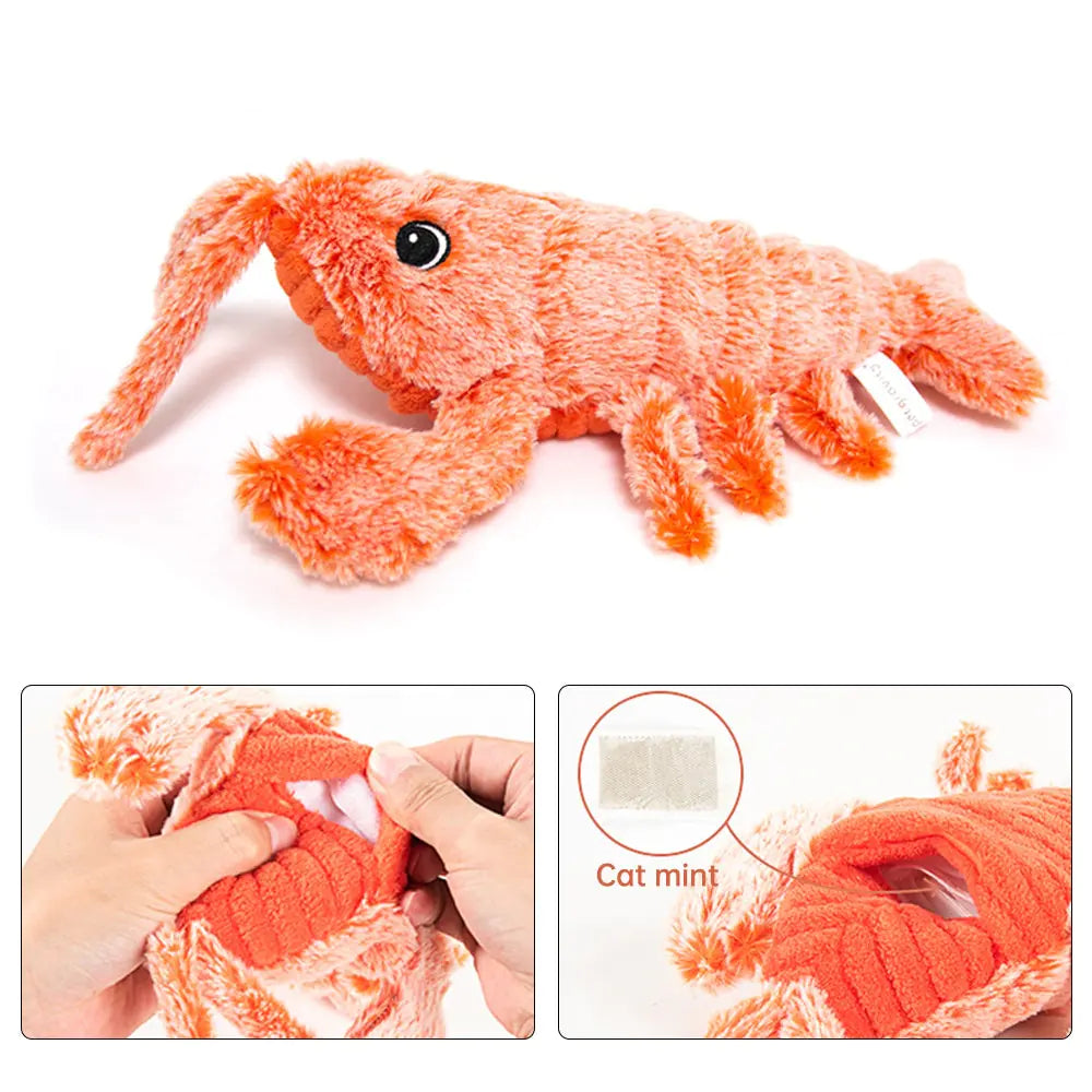 Jumping Shrimp Playful Cat Toy