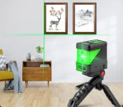 Self-Levelling Green Beams Laser