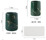 Bathroom Ceramic Holder and Organizer