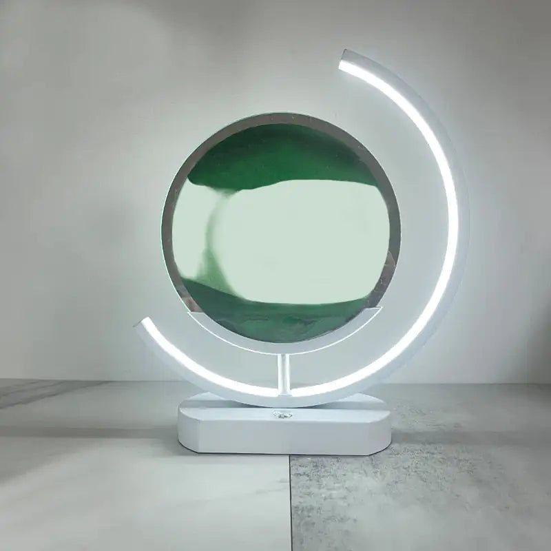 Crescent Sandscape LED Lamp