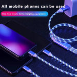 Glowing LED 3-in-1 Charger Cable
