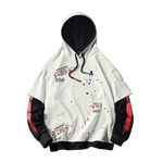 Men's Fashion Patchwork Casual Hoodie