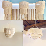 Bohemian Macrame Tassel Lamp Shade