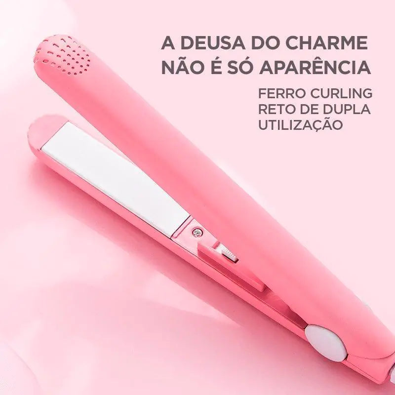 Ceramic Hair Curler Straightener