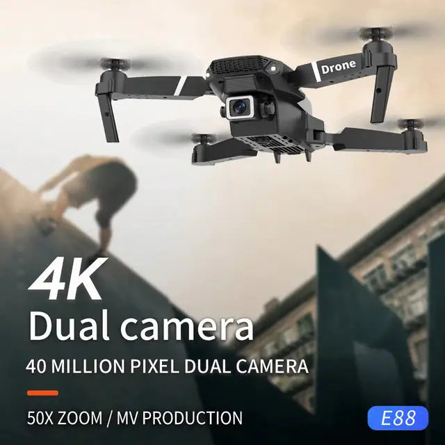 E88 4k HD Professional Drone