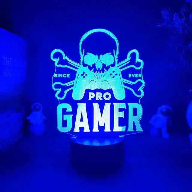 3D LED Lamp to elevate your gaming setup