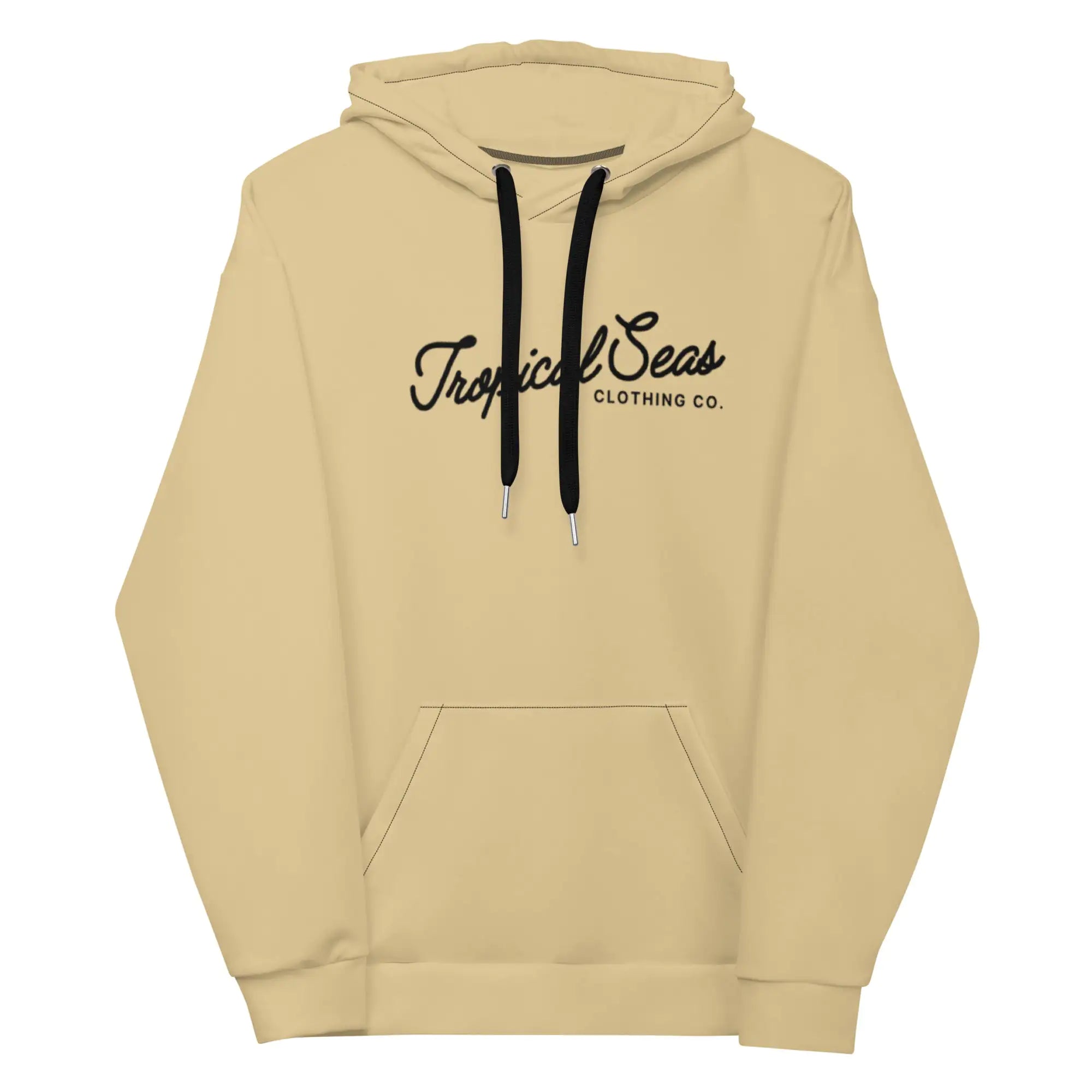 Men's Beige Tropical Seas Hoodie