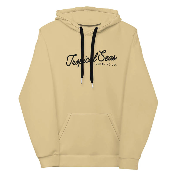 Men's Beige Tropical Seas Hoodie