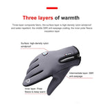 Men's Warm Winter Ski Gloves