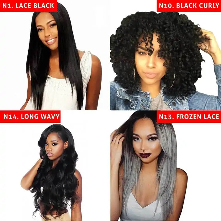 Sophisticated Natural  Wigs for All Styles