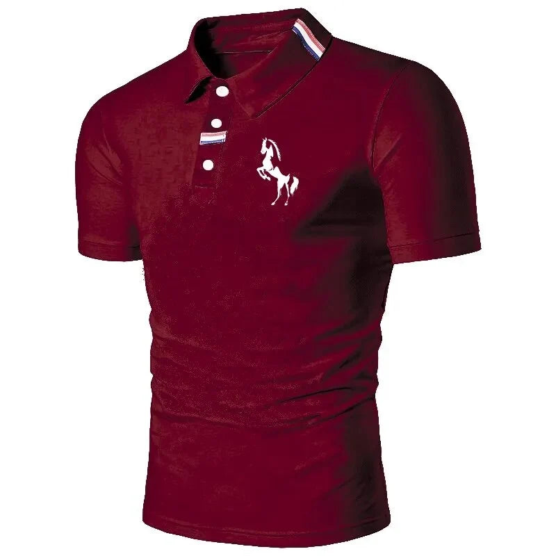 Comfort-Fit Men's Short Sleeve Polo