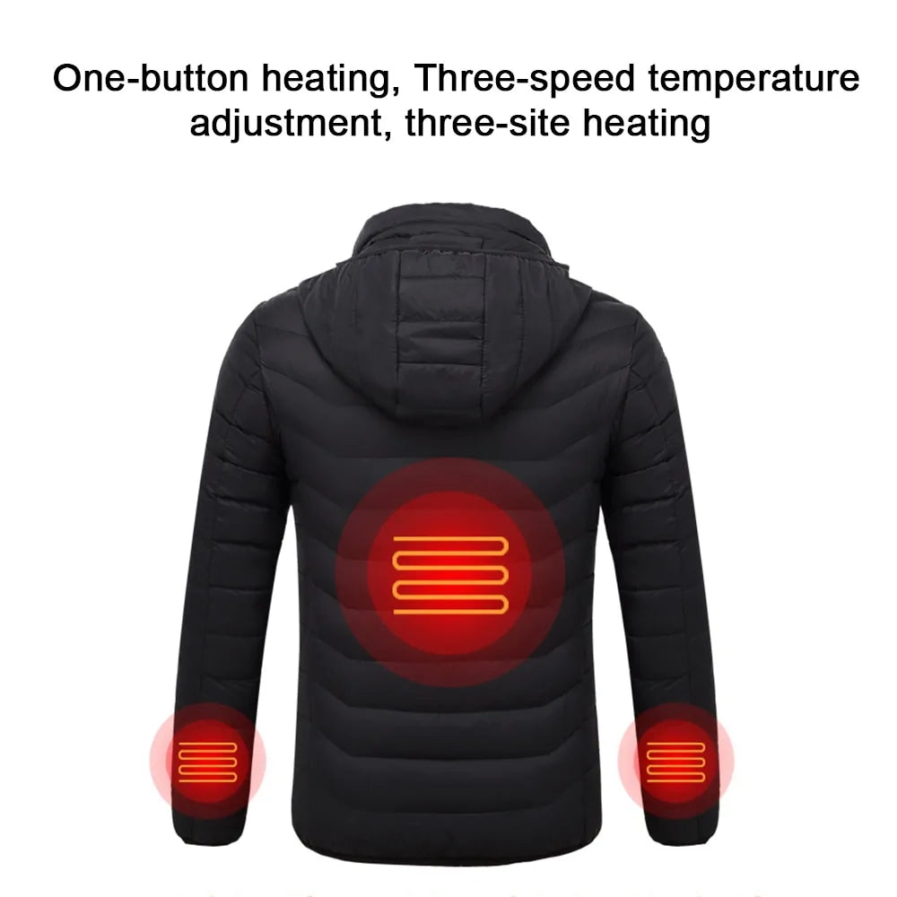 Extended battery life Machine washable jacket