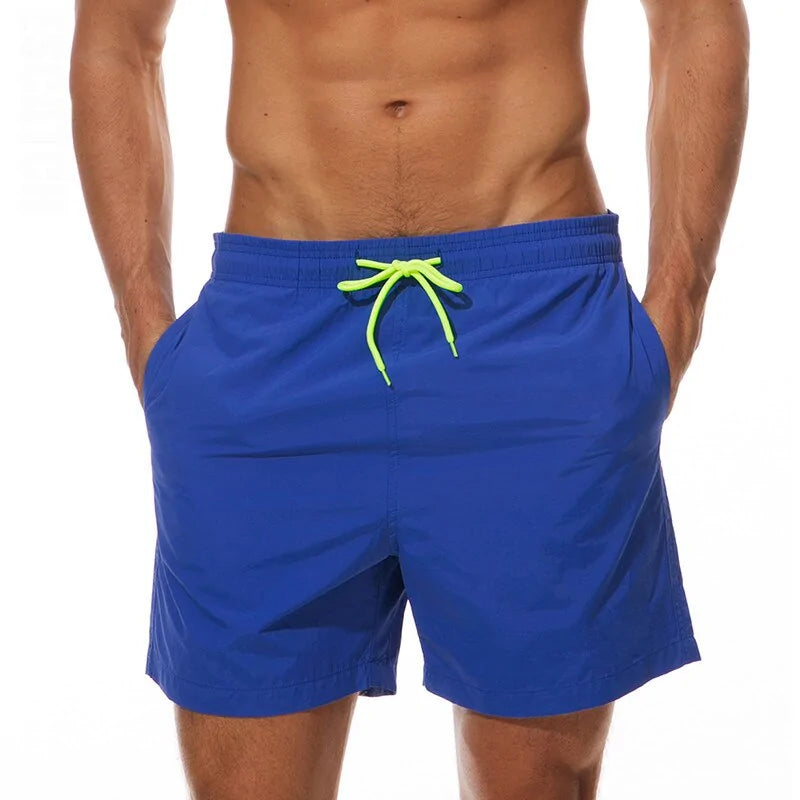 Blue Beach Trunks