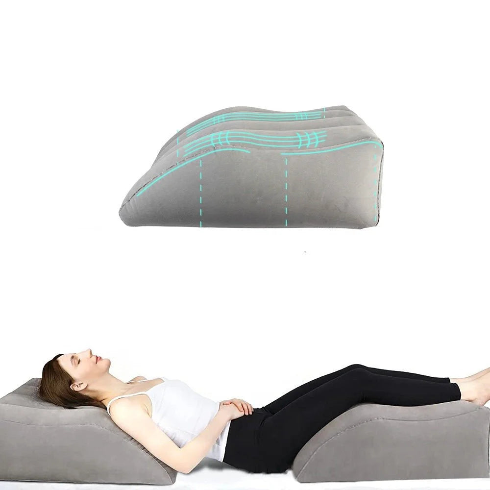 Ergonomic Inflatable Leg Cushion