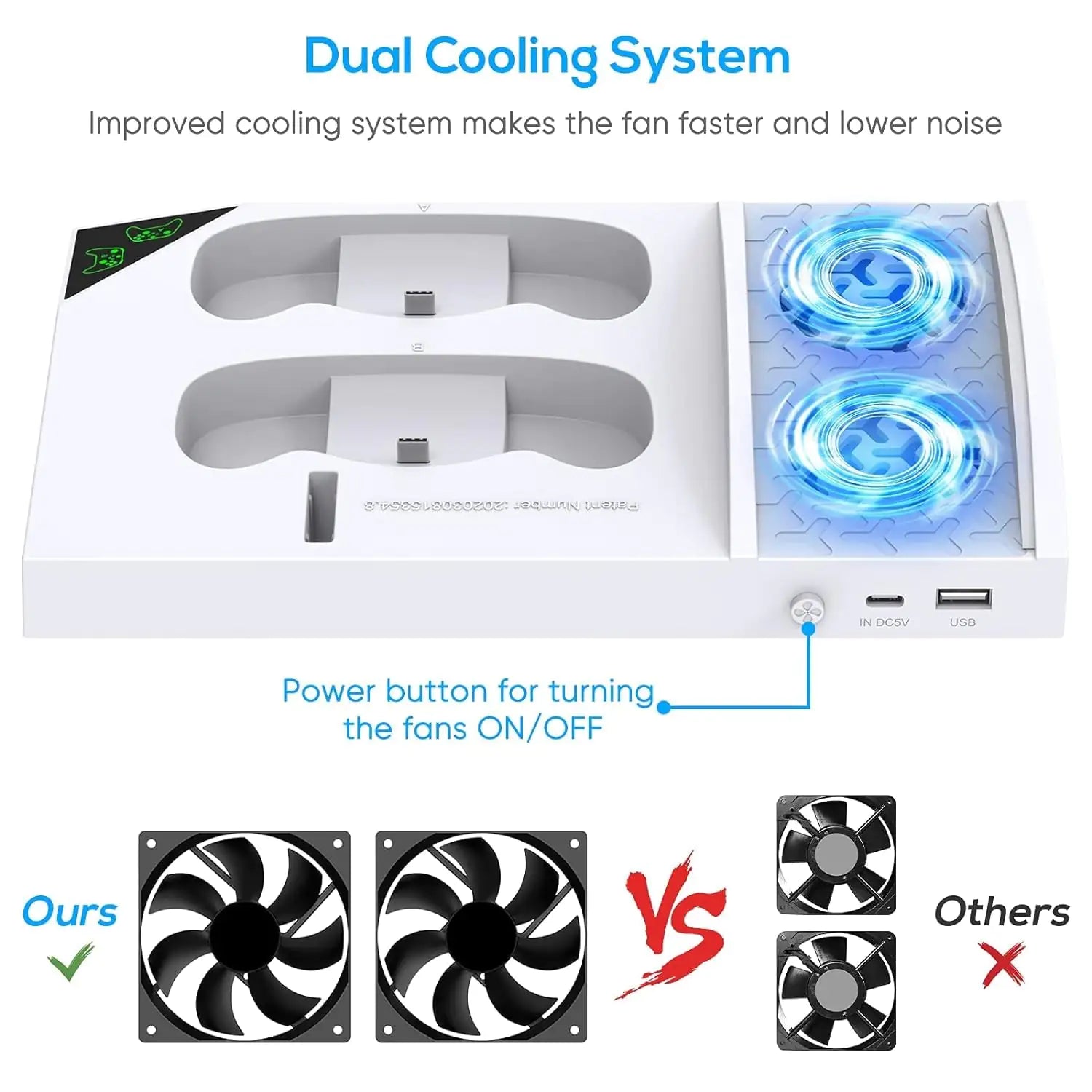 Xbox Series S Charger Cooling Stand