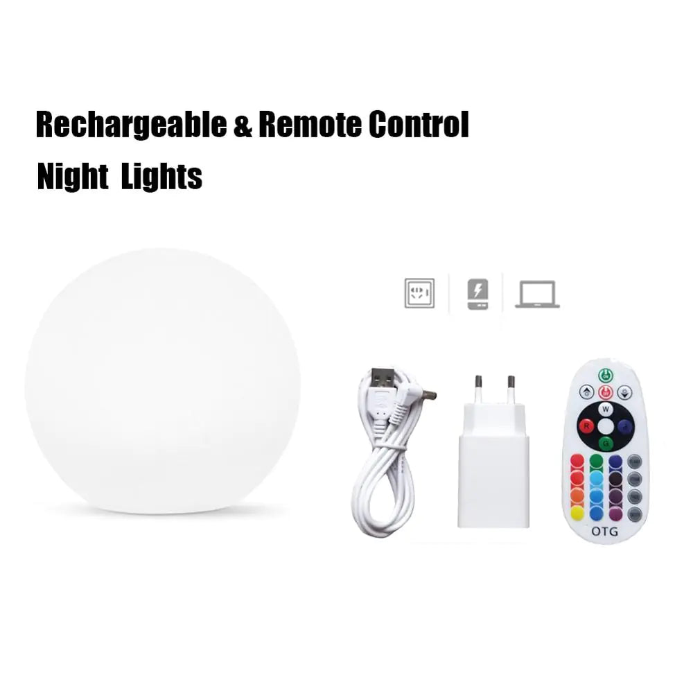 Remote Controlled Outdoors Floating Lamp