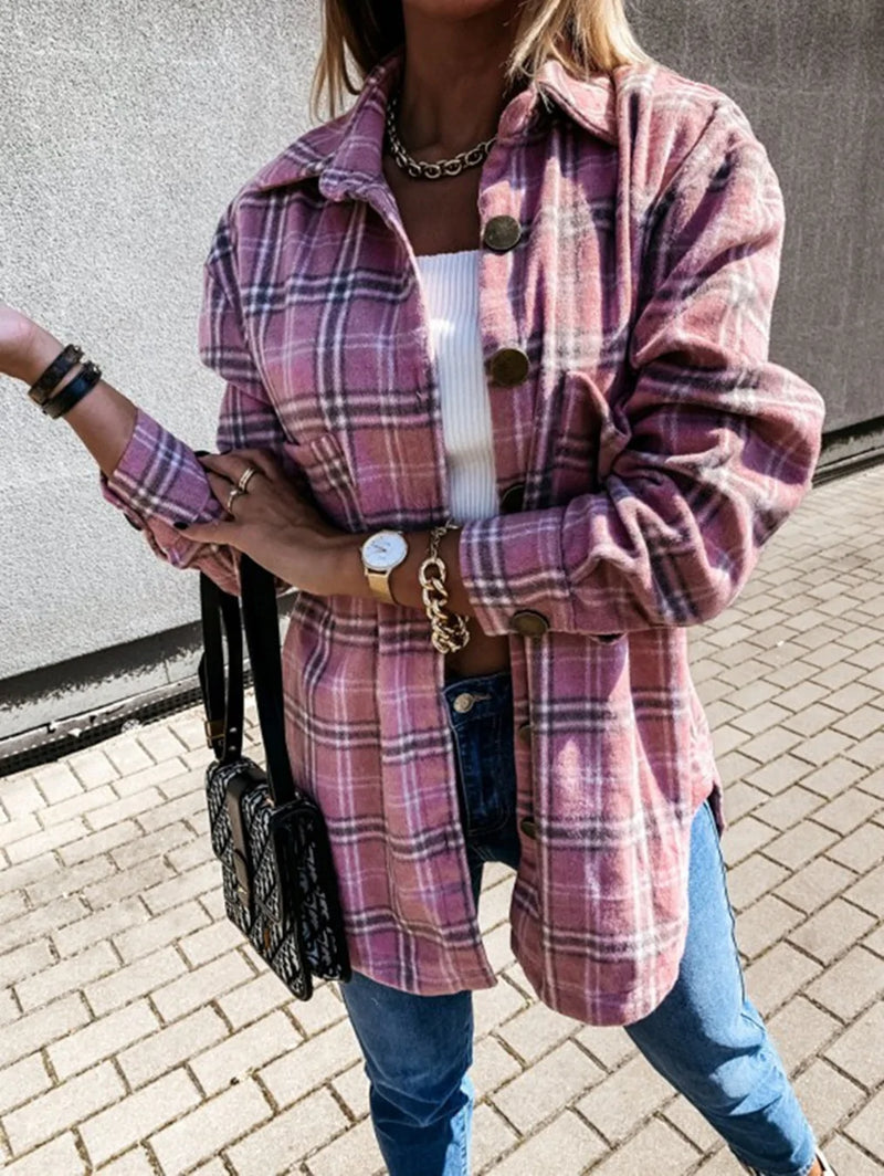 Layer Up in Style with This Plaid Overshirt