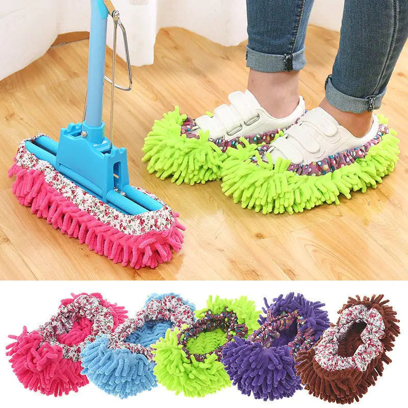 Floor Cleaning Mopping Slippers