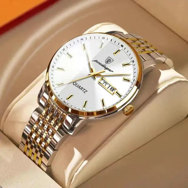 Classic Stainless Steel Watch