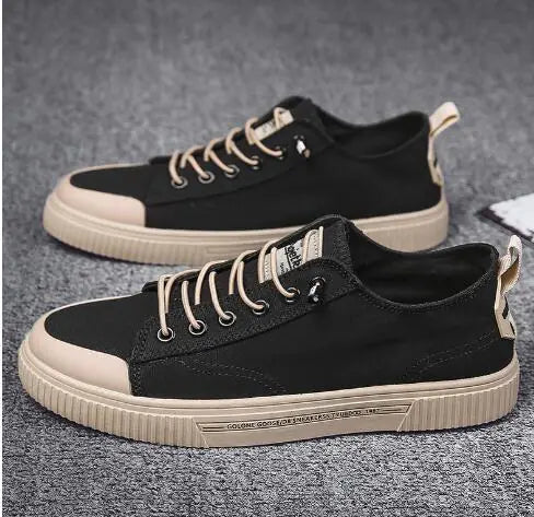 Men's Breathable Canvas Sneakers