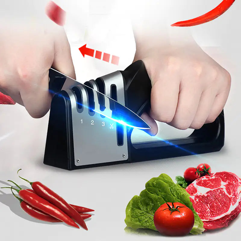 Kitchen Four-In-One Knife Sharpener