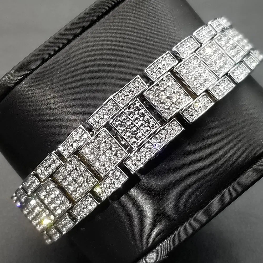 Elegant Diamond Calendar Watches