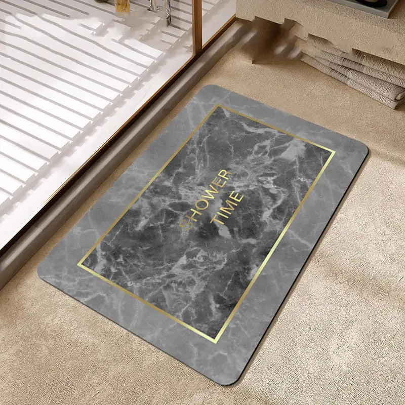 STOMART.CO.UK Earth Non-slip Rubber Mat Bathroom Home Goods Kitchen Free Text