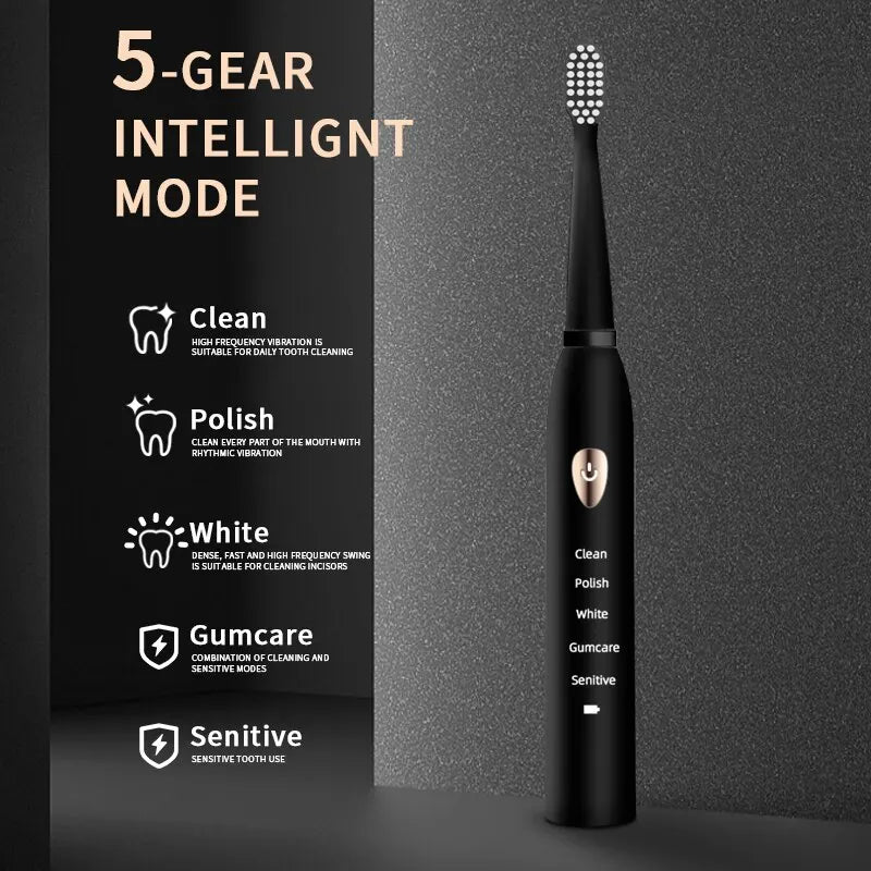 5 Gear Mode Electric Toothbrush