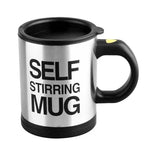 STOMART.CO.UK Self Stirring Coffee Mug cup mug self steering Free Text
