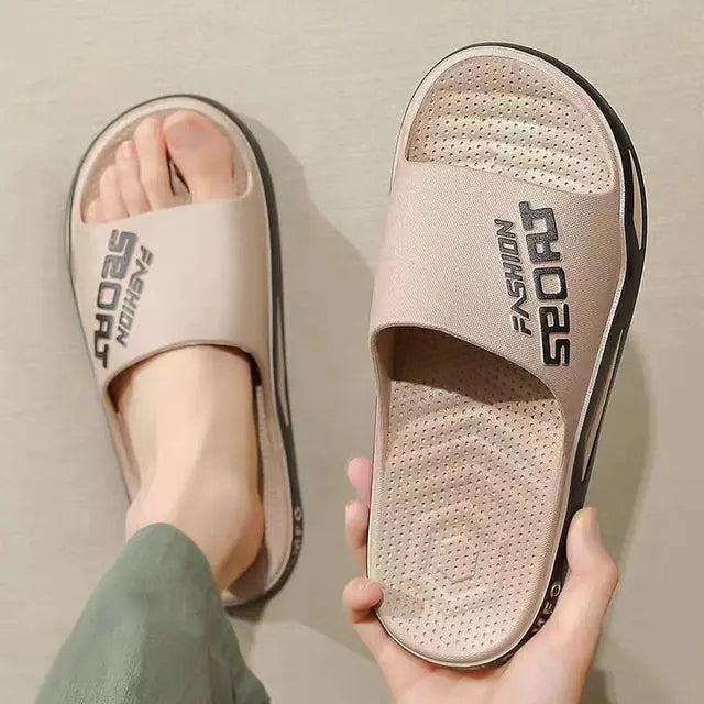 Trendy summer slippers