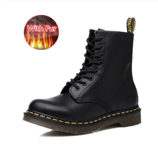 Men's Top-Class Lace-Up Leather Boots