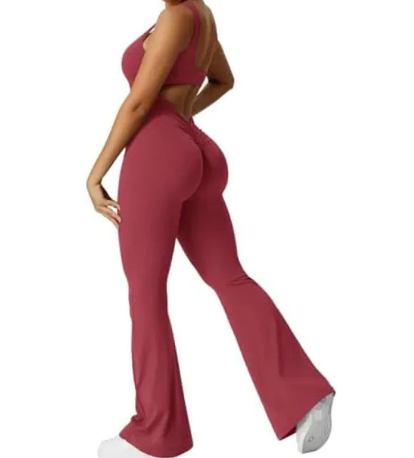 Women's Flex Fit Zippered Yoga Bodysuit