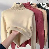 Elegant Turtleneck Winter Sweater