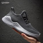 Breathable White Trendy Sneakers Trainers